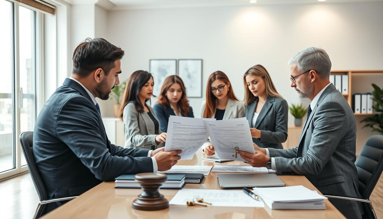 Property settlement documents and transfer review